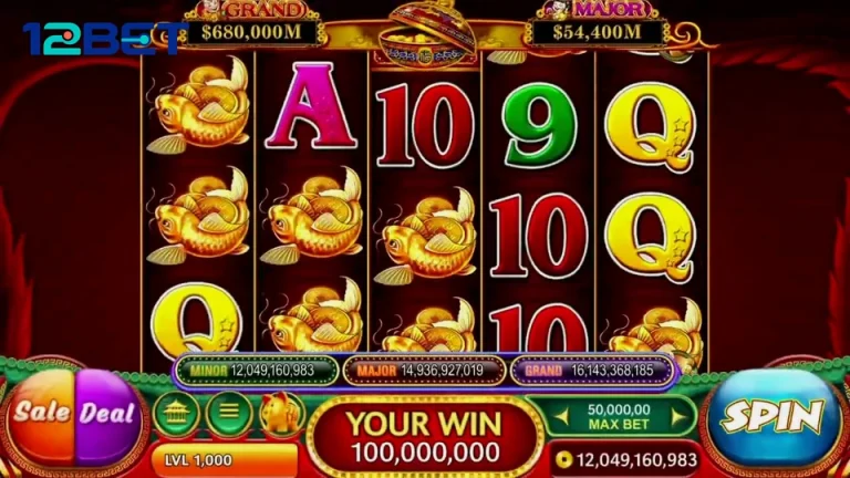 Gộp điểm thưởng phụ với vòng quay nổ hũ slot: Lỗi giao diện 12BET